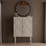 Bassett Gray Davenport Wall Mirror