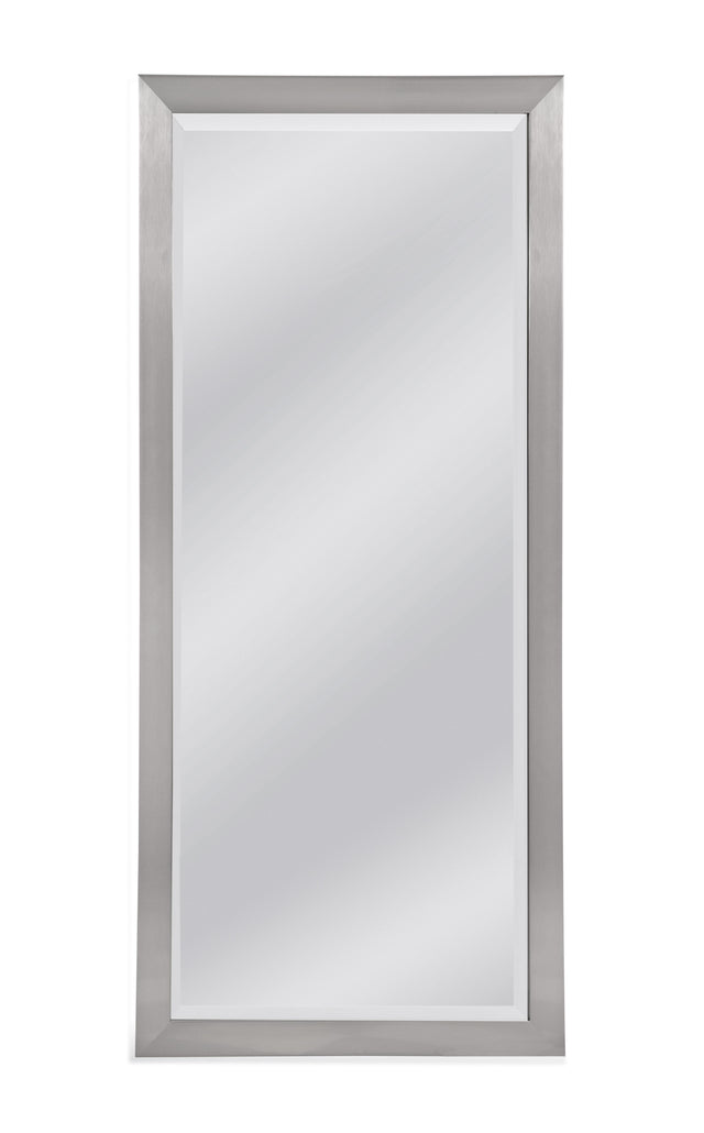 Bassett Silver Stainless Floor Mirror