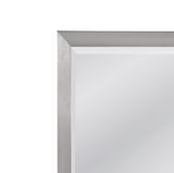 Bassett Silver Stainless Floor Mirror
