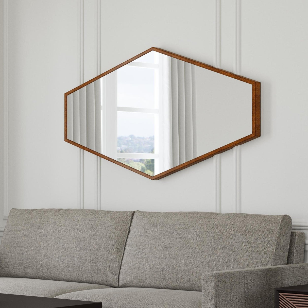 Bassett Gold Haines Wall Mirror