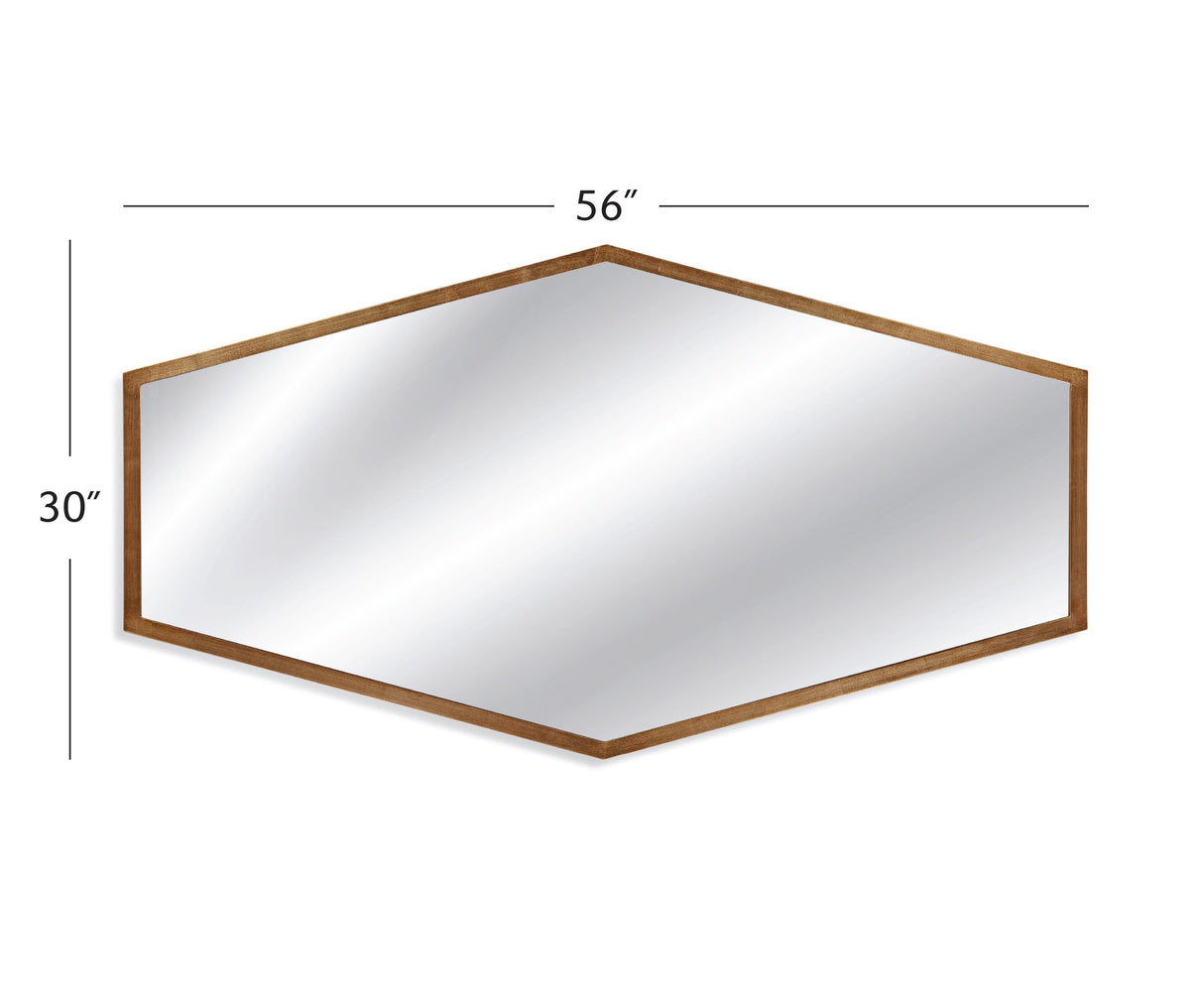 Bassett Gold Haines Wall Mirror