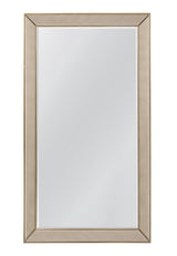 Bassett Gold Beaded Leaner Mirror - Gold