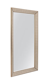 Bassett Gold Beaded Leaner Mirror - Gold