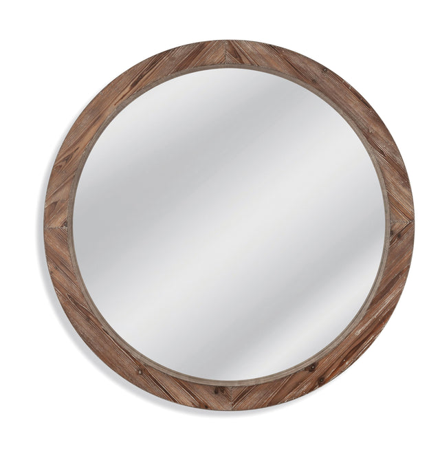Bassett Brown Jacques Wall Mirror
