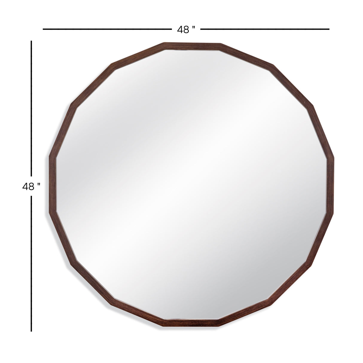 Bassett Bronze Langley Wall Mirror