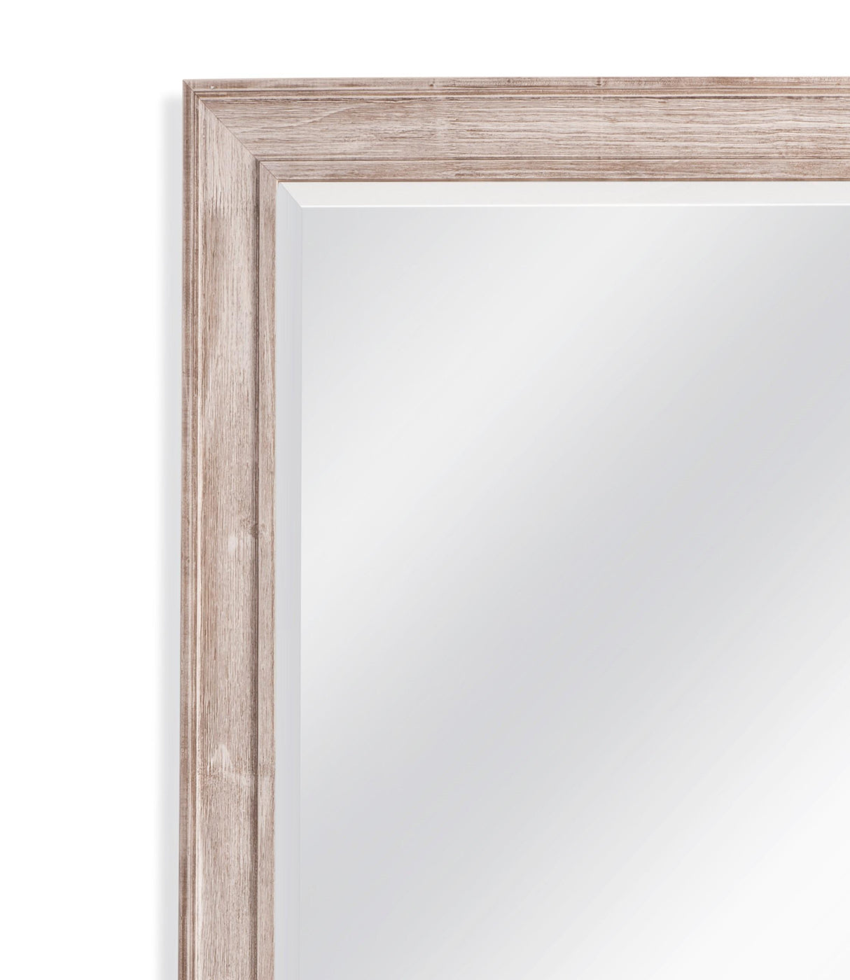Bassett White Kibbe Floor Mirror