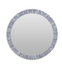 Bassett Blue Radial Bone Wall Mirror