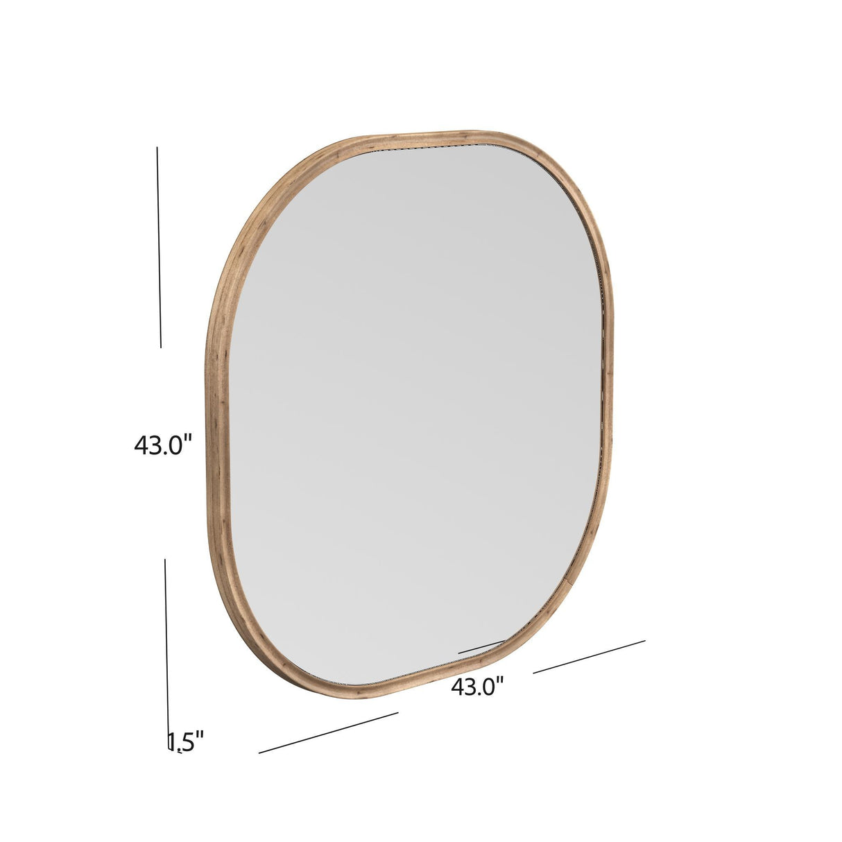Bassett Brown Richards Wall Mirror