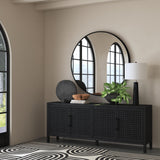 Bassett Black Levigne Wall Mirror