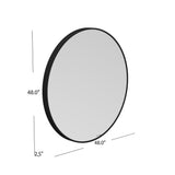 Bassett Black Levigne Wall Mirror