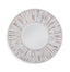 Bassett White Ojos Round Wall Mirror