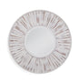 Bassett White Ojos Round Wall Mirror