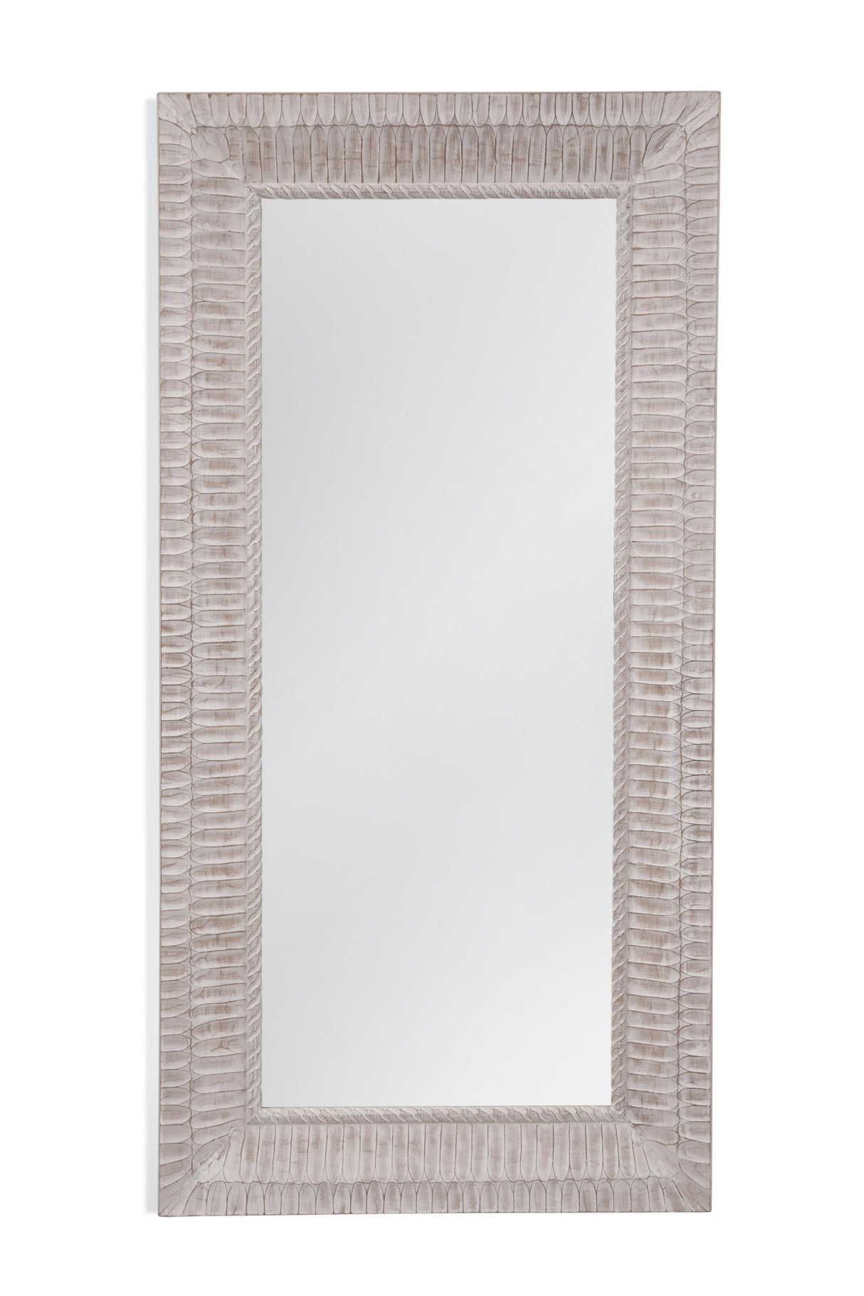Bassett White Janelle Floor Mirror