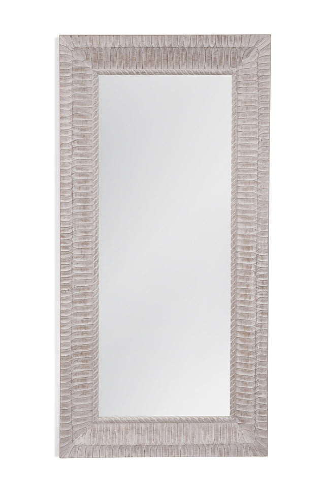 Bassett White Janelle Floor Mirror