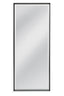 Bassett Black Sloan Floor Mirror