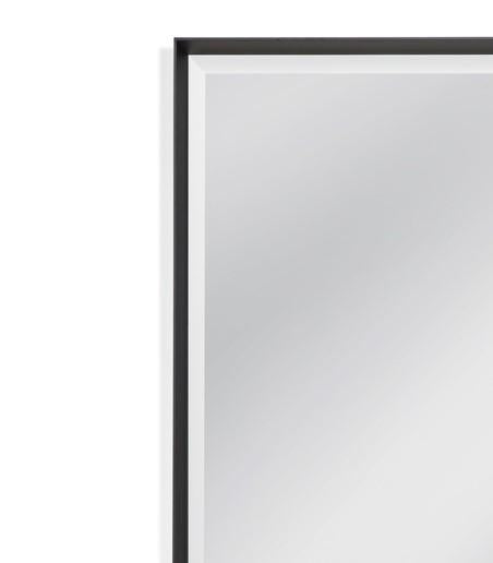 Bassett Black Sloan Floor Mirror