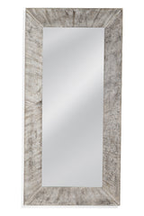 Bassett White Jameston Floor Mirror