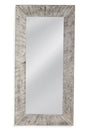 Bassett White Jameston Floor Mirror
