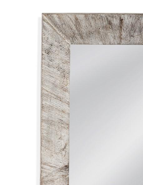 Bassett White Jameston Floor Mirror
