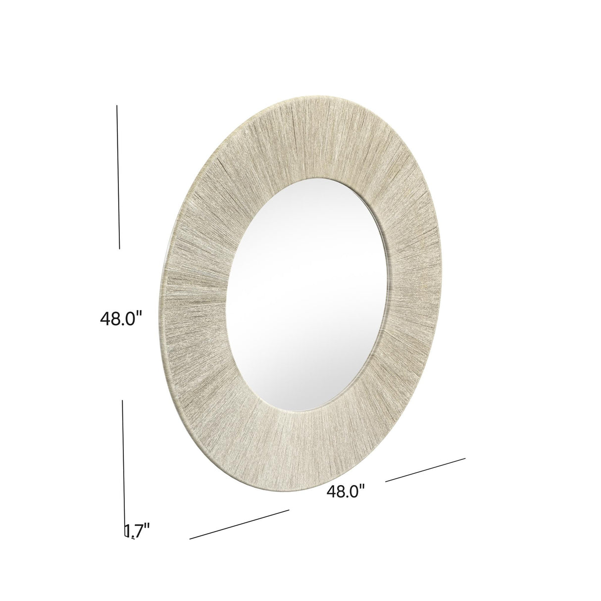 Bassett Gray Perez Wall Mirror