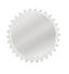 Bassett White Allard Wall Mirror
