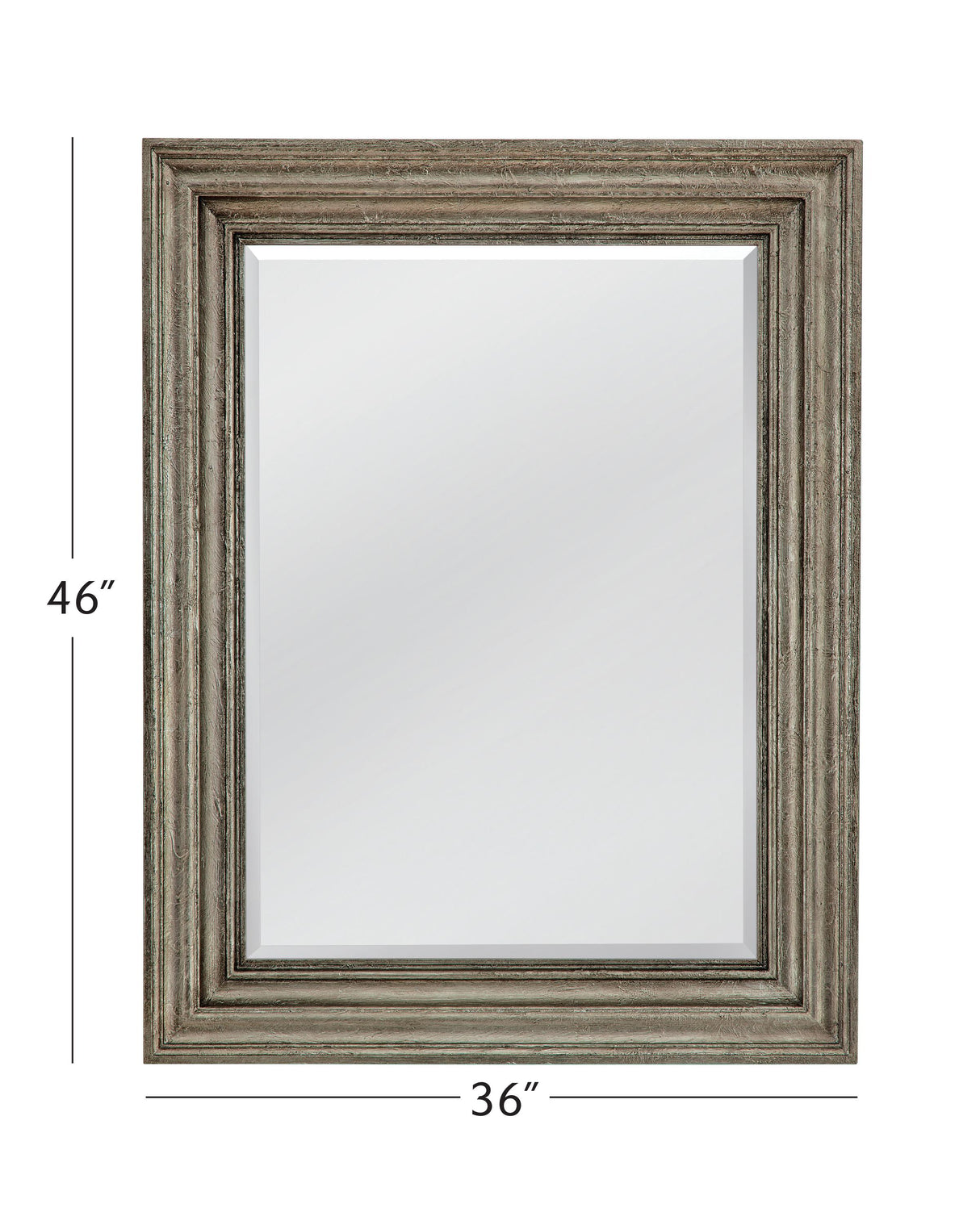 Bassett Silver Fontana Wall Mirror