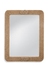 Bassett Brown Nautical Rope Wall Mirror