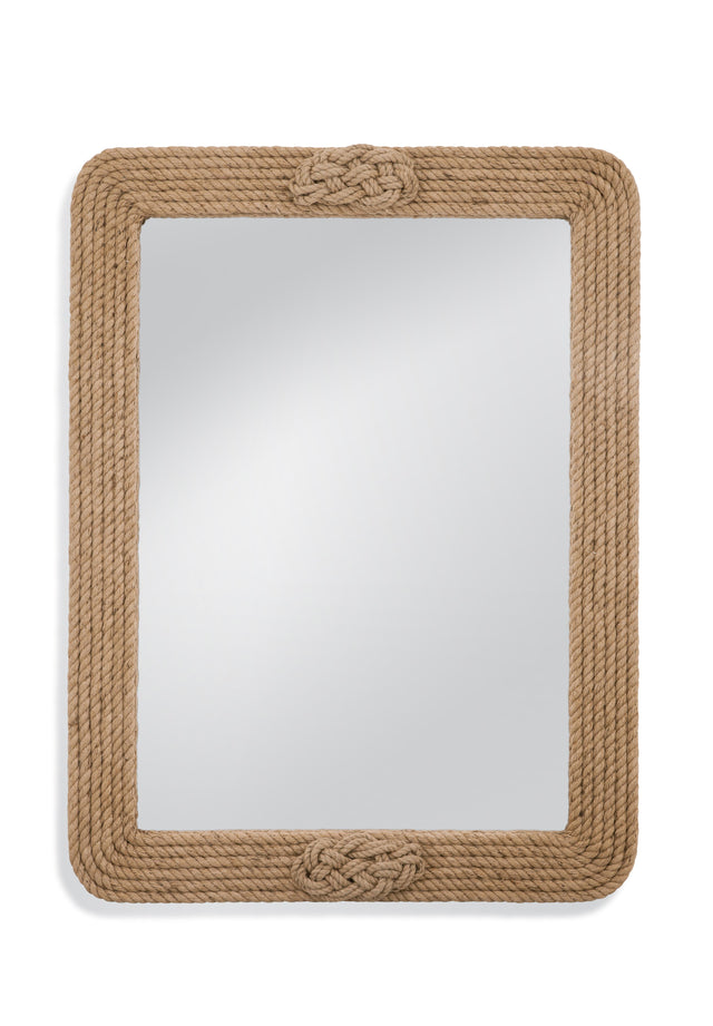 Bassett Brown Nautical Rope Wall Mirror