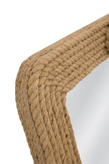 Bassett Brown Nautical Rope Wall Mirror