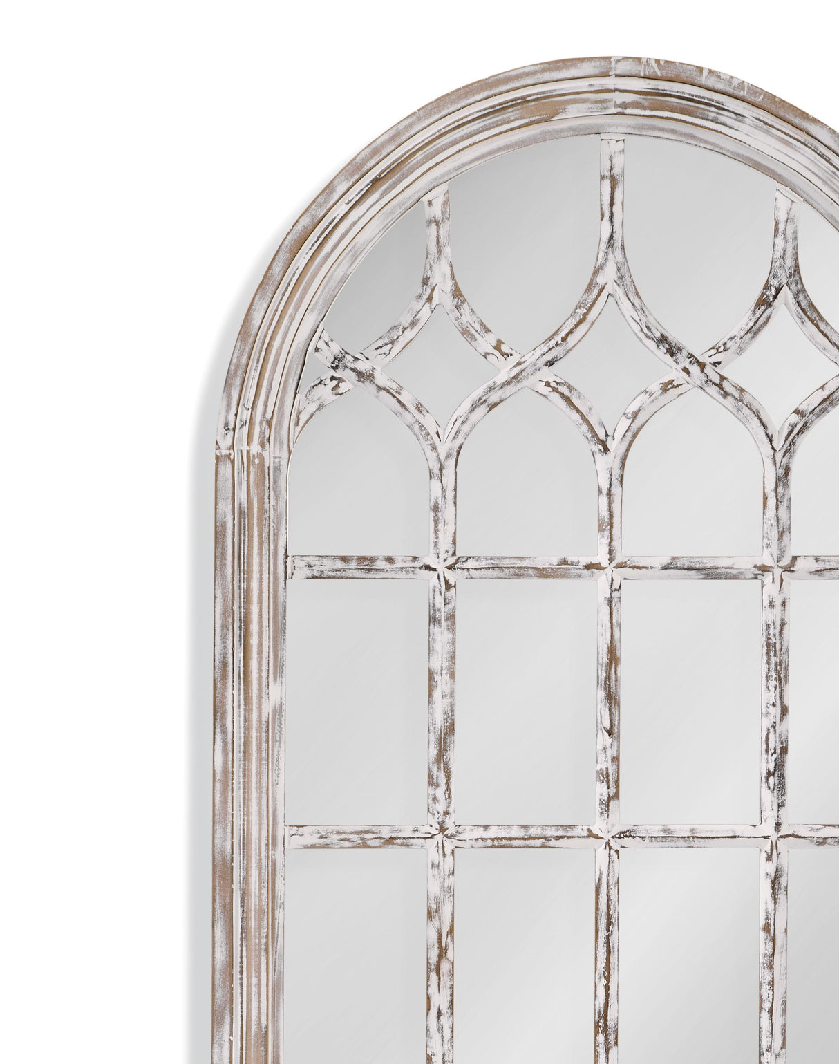 Bassett White Ingram Floor Mirror
