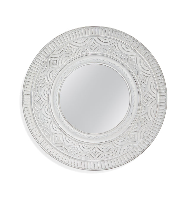 Bassett White Holland Wall Mirror