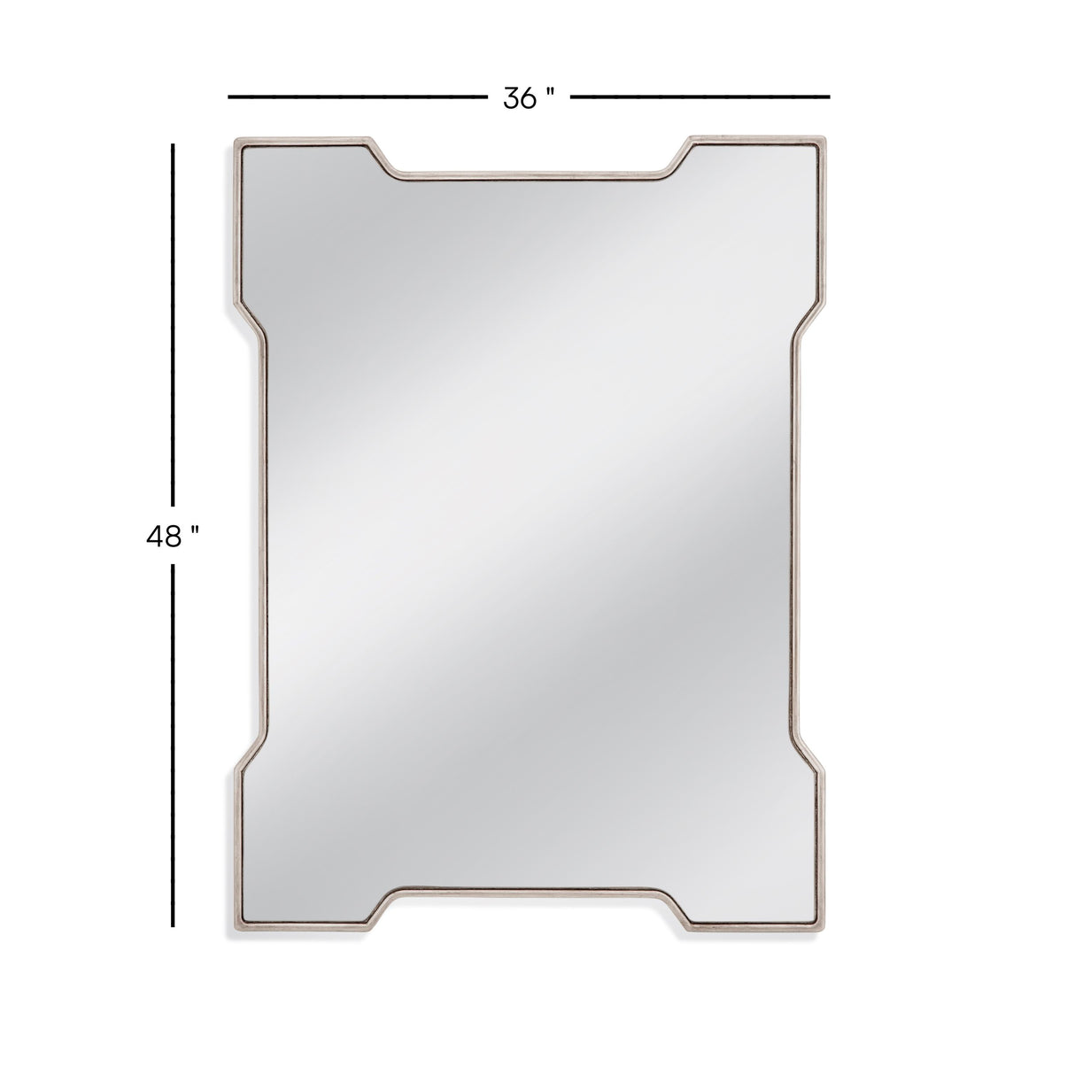 Bassett Silver Park Place Wall Mirror