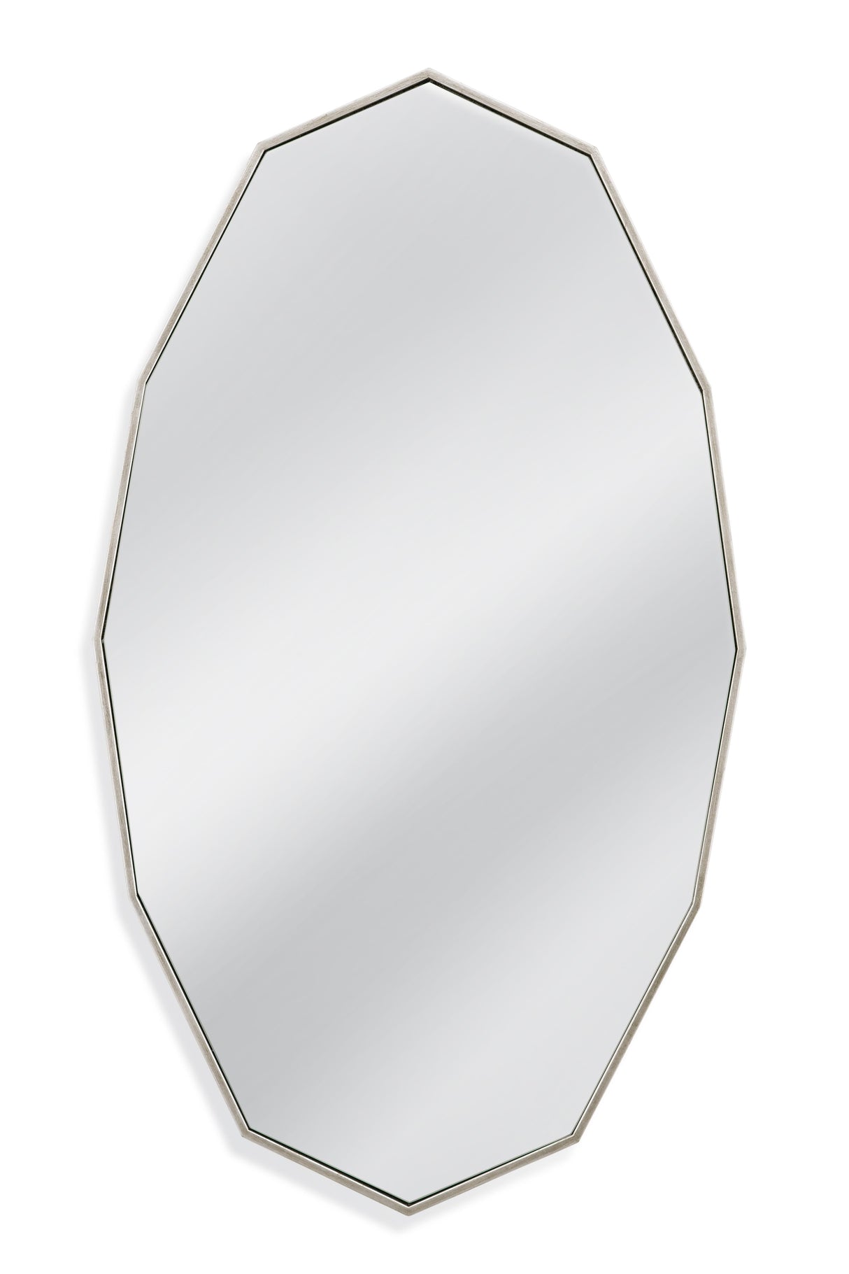 Bassett Silver Turning Leaf Wall Mirror