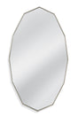 Bassett Silver Turning Leaf Wall Mirror