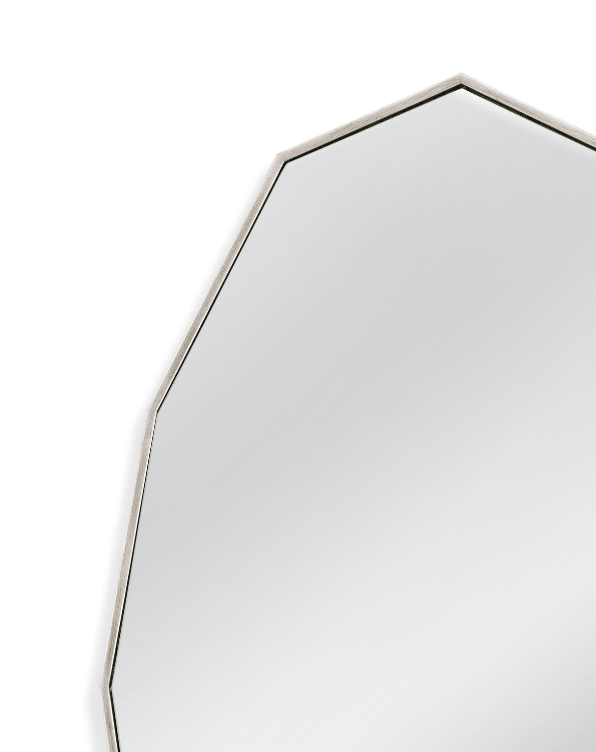 Bassett Silver Turning Leaf Wall Mirror