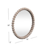 Bassett White Zeena Wall Mirror