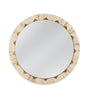 Bassett White Global Wall Mirror