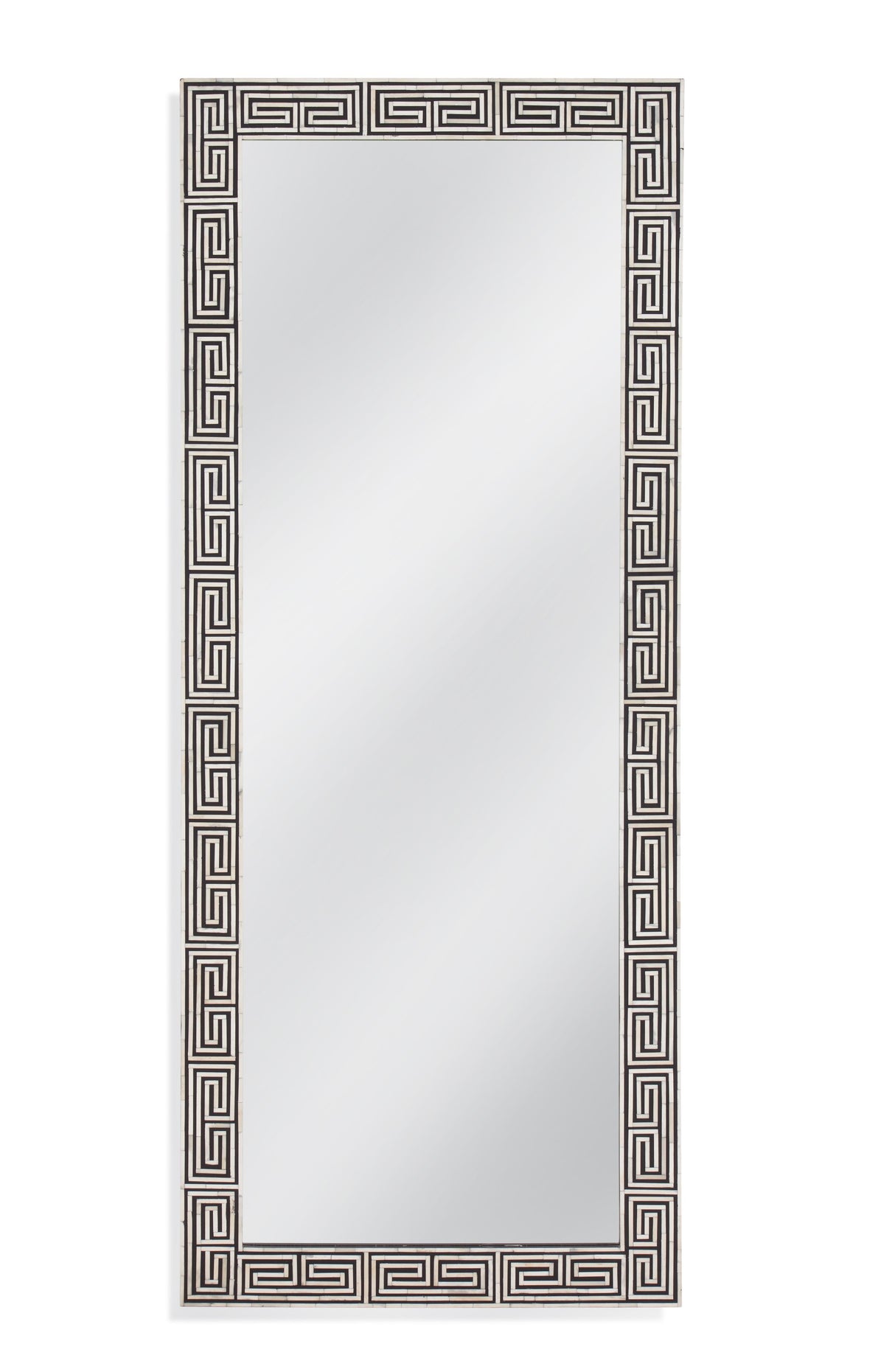 Bassett Black Newton Floor Mirror