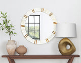 Bassett White Clever Wall Mirror