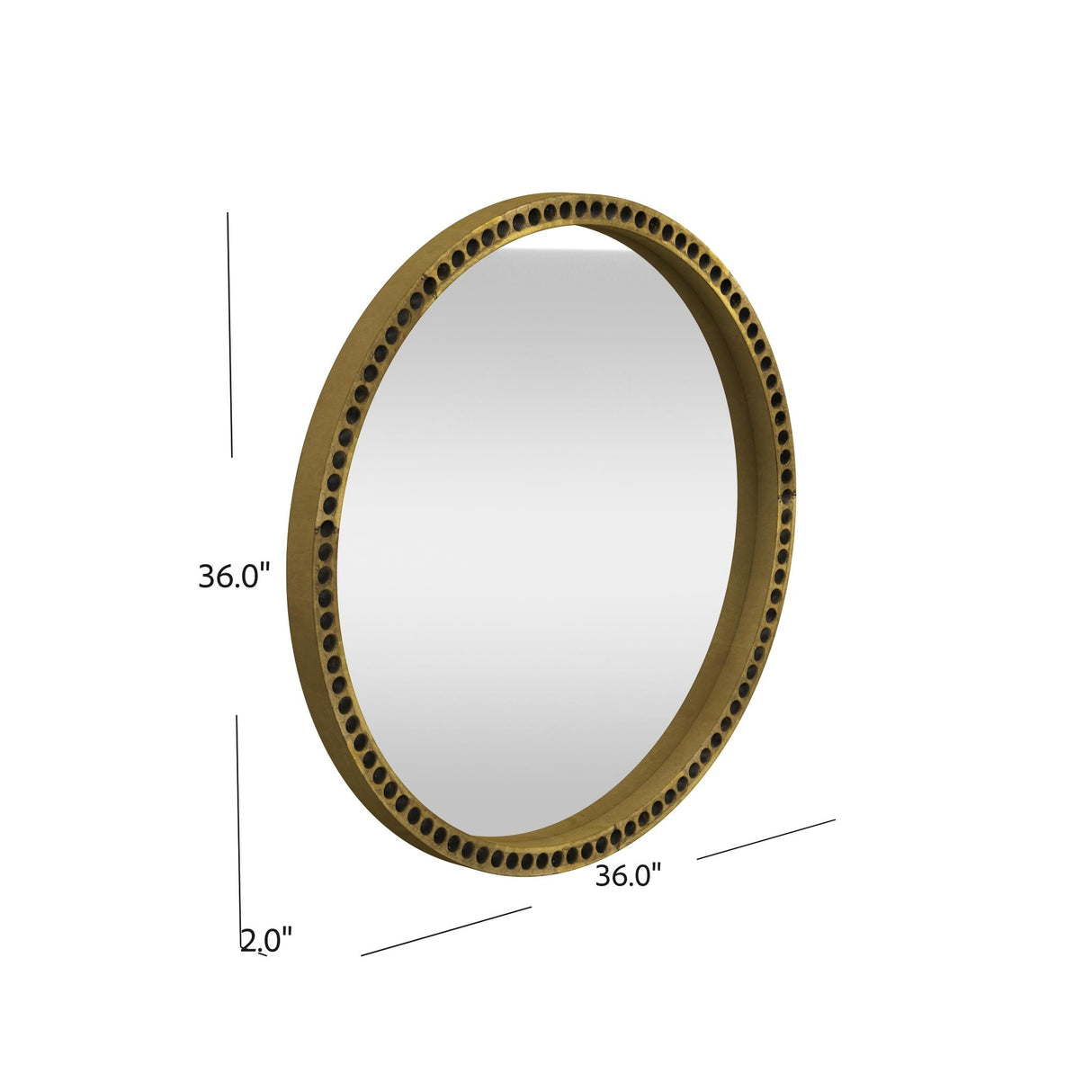 Bassett Gold Sansee Wall Mirror
