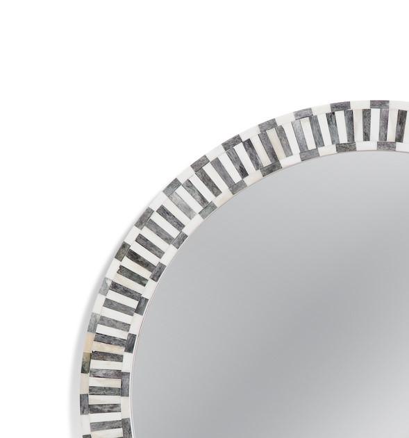 Bassett Gray Sceptre Wall Mirror