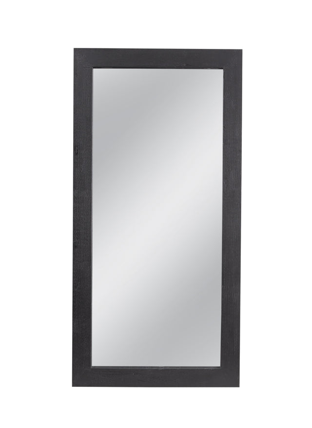 Bassett Black Timely Floor Mirror