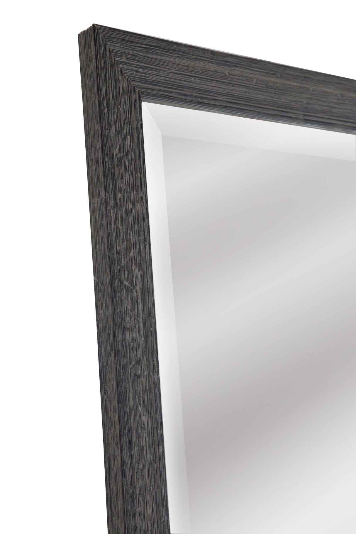 Bassett Black Timely Floor Mirror