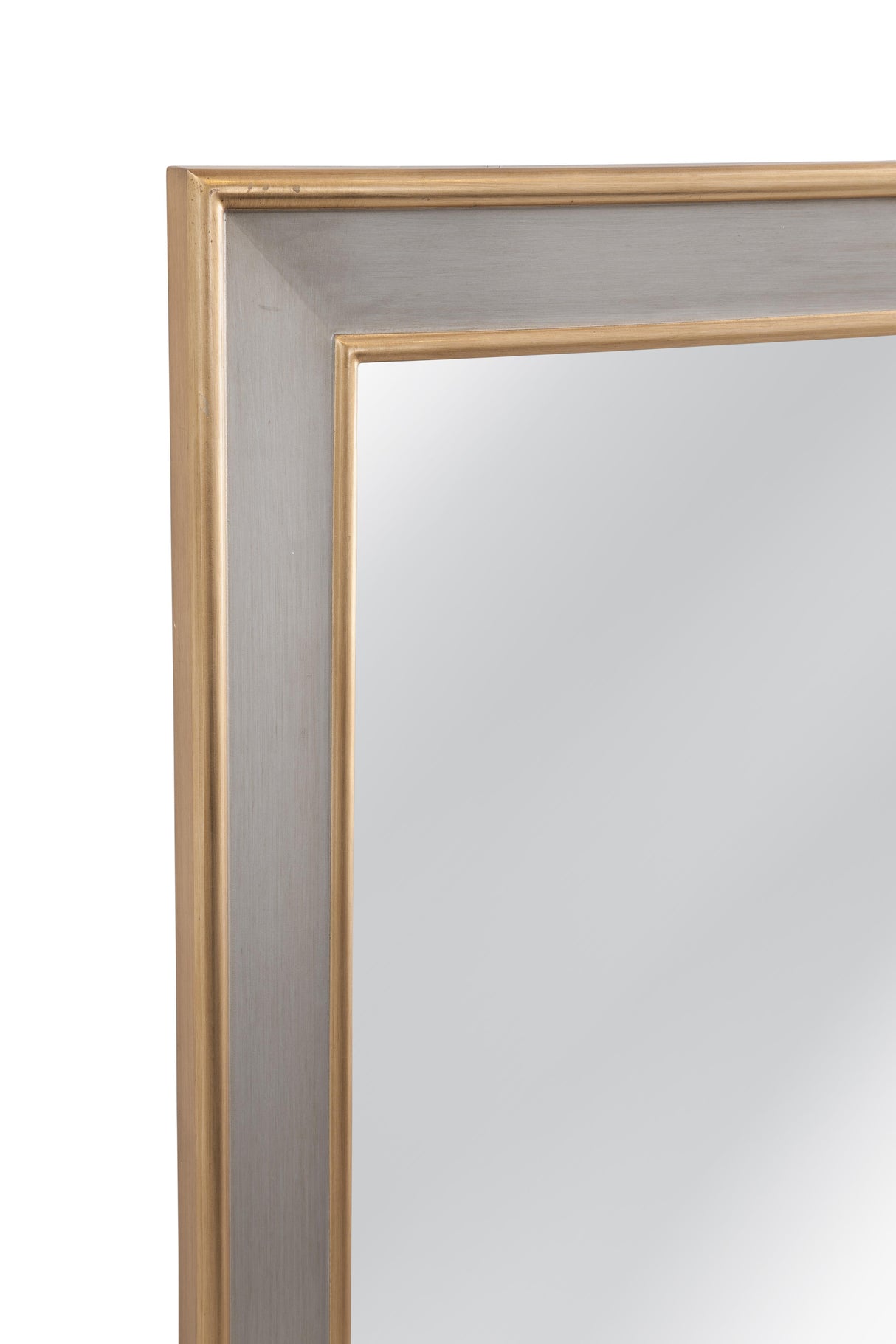Bassett Silver Doubled Wall Mirror