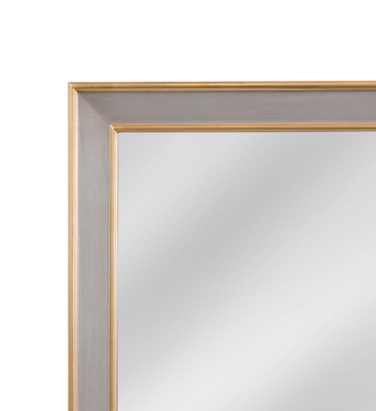 Bassett Silver Doubled Wall Mirror
