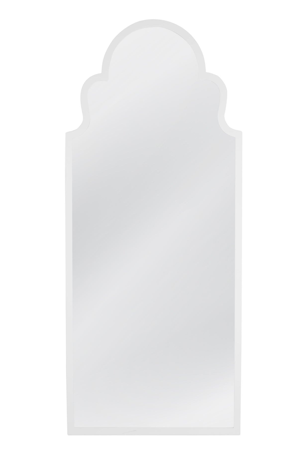 Bassett White Abbie Floor Mirror