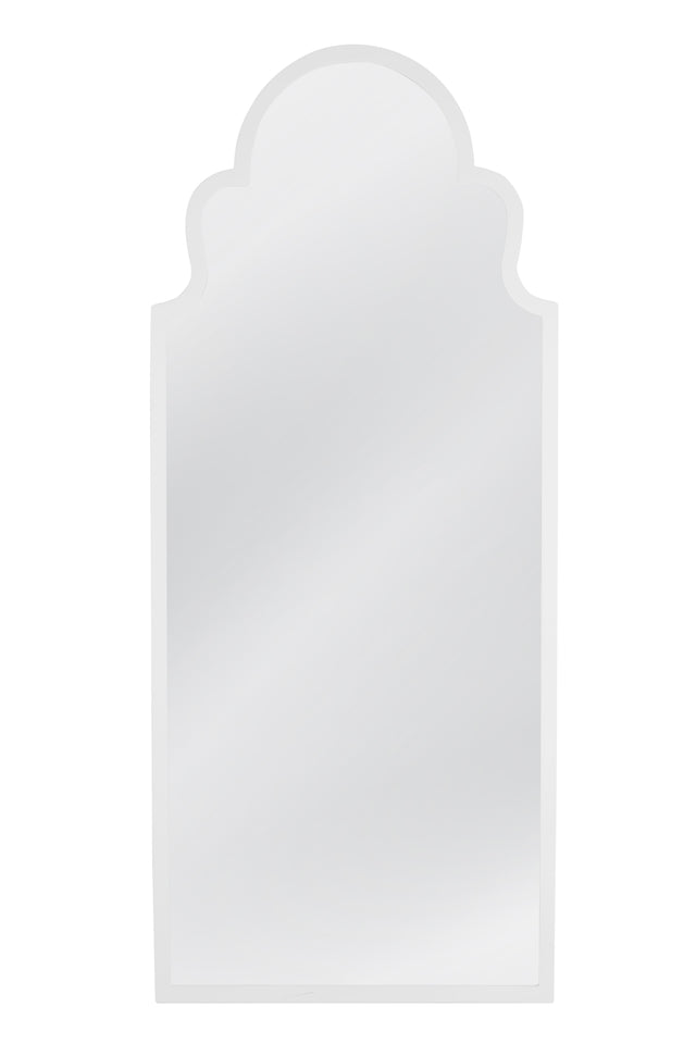 Bassett White Abbie Floor Mirror