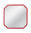 Bassett Red Flora Square Wall Mirror