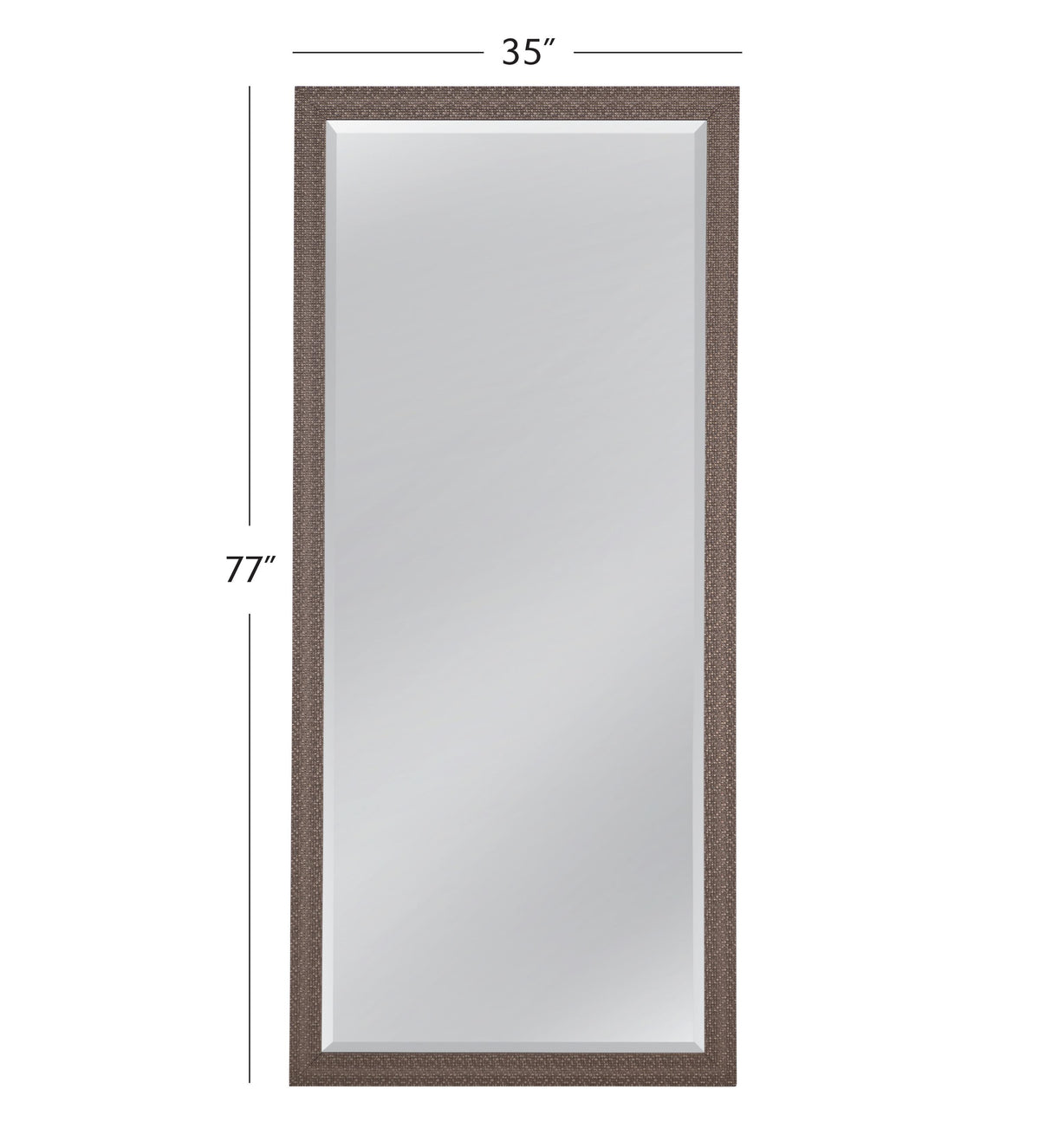Bassett Silver Juniper Floor Mirror