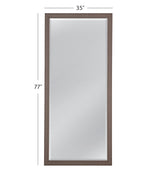 Bassett Silver Juniper Floor Mirror